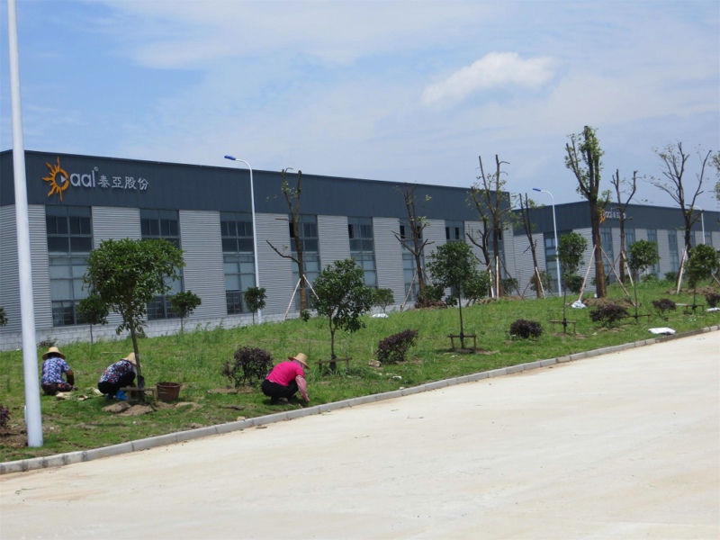 安庆PT视讯鞋业环境绿化